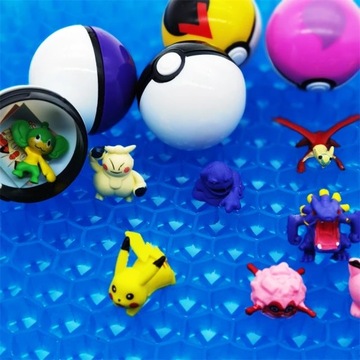 12шт. ИГРУШКА-ФИГУРА POKEMON POKEBALL + ФИГУРКА