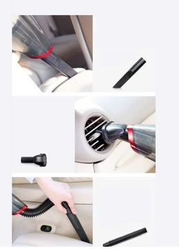 МОЩНЫЙ автомобильный пылесос 12 В 95 Вт HEPA-фильтр