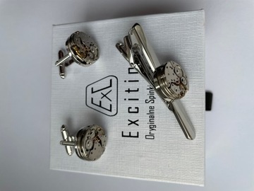 Spinki do mankietów Kwiatek Kwiat Słonecznika