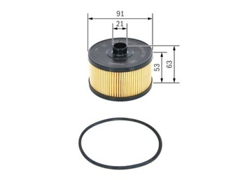 BOSCH F 026 407 231 FILTR OLEJE