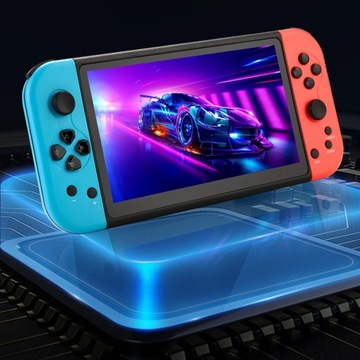 Портативная игровая консоль 7-дюймовый TFT-экран, более 1000 встроенных игр