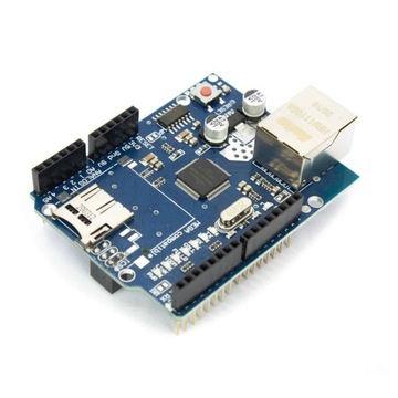 Шилд с сетевым модулем W5100 Ethernet со слотом SD