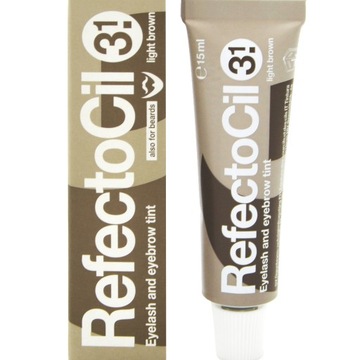 HENNA DO BRWI RefectoCil Brow 3.1 JASNY BRĄZ