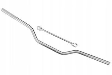Kierownica uniwersalna naked cross 22mm srebrna