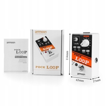 Педаль ammoon POCK LOOP с эффектом Looper