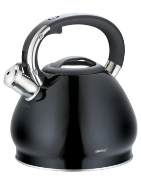 Czajnik z gwizdkiem Kinghoff 3,4L KH-1221 CZARNY