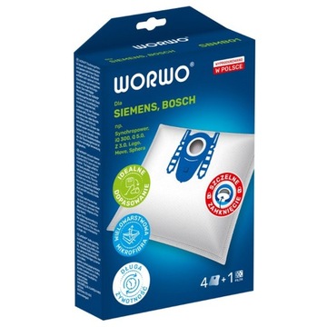 4x Worki do odkurzacza BOSCH SIEMENS /5564
