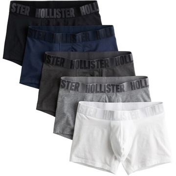 HOLLISTER by Abercrombie Bokserki Majtki 5 szt XXL