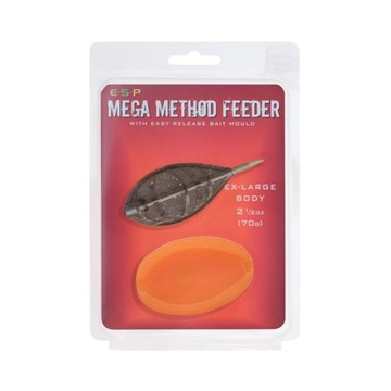 Zestaw Mega Method Feeder 70g - X-LARGE ESP
