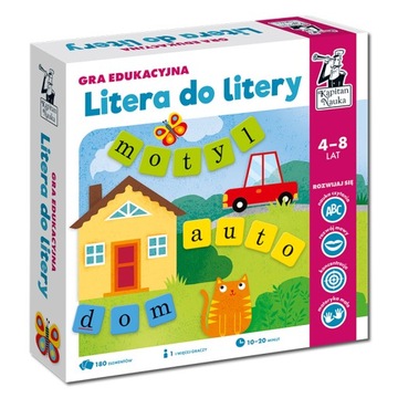 Litera do litery – literki dla dzieci, alfabet