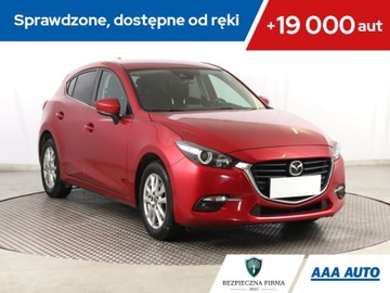 Mazda 3 III Hatchback Facelifting 2.0 SKYACTIV-G 120KM 2017 Mazda 3 2.0 Skyactiv-G, Automat, Navi, Klima