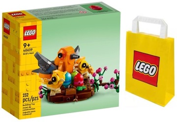 LEGO Okolicznościowe 40639 Ptasie gniazdo + torba Lego