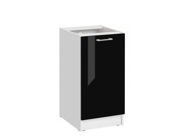 ecoModel Szafka stojąca D45 Czarny Połysk