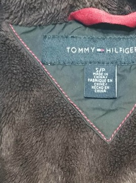 TOMMY HILFIGER puchowy bezrękawnik kamizelka r.S