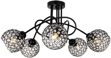 LAMPA SUFITOWA WISZĄCA ŻYRANDOL KRYSZTAŁKI LED
