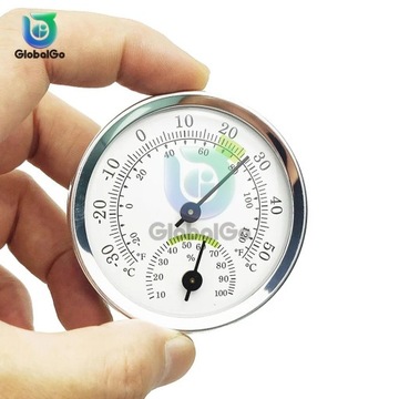 Mini Pointer Type Thermometer Hygrometer Indoor Room Electronic