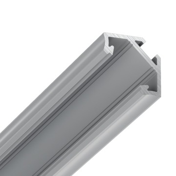 Profil aluminiowy listwa LED STUDIO PK-03 narożny kątowy srebrny 202cm