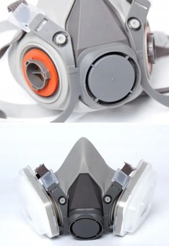 НАБОР МАСК ДЛЯ КРАСКИ ПОЛУМАСКА 6200 АНТИПЫЛЬ + ОЧКИ + ФИЛЬТРЫ