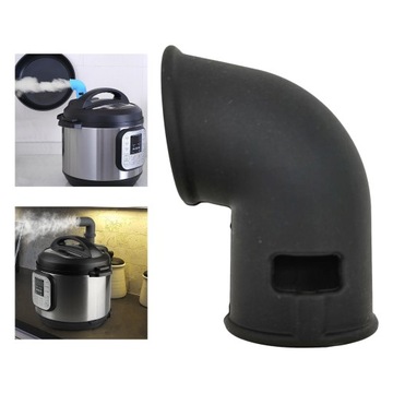 Силиконовый распределитель пара под давлением, черный