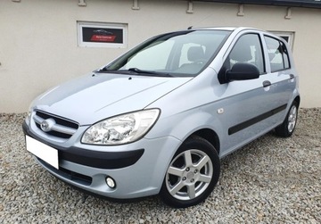 Hyundai Getz 1.1 MPI 66KM 2008 Hyundai Getz SLICZNY 1.1 Benzyna BOGATA WERSJA...