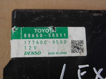 LEXUS LS 460 LS600H MODUL JEDNOTKA ŘÍZENÍ KLIMATIZACE 88650-50511