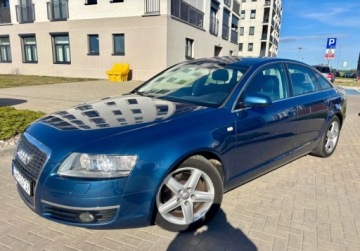 Audi A6 C6 Limousine 3.2 V6 FSI 255KM 2005 Audi A6 Limousine zarejestrowany QuattroBenzynaBEZWYPADKOWY Oryginalny Za, zdjęcie 10