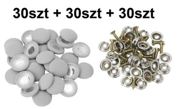 30 ШТ. ШТИФТЫ С КРЫШКОЙ ДЛЯ РЕМОНТА ПОТОЛКА И БОКОВИН