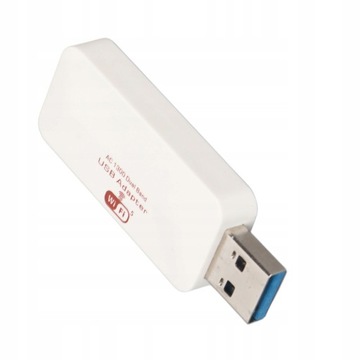 Adapter USB WiFi USB3.0 dwuzakresowy 1300Mbp