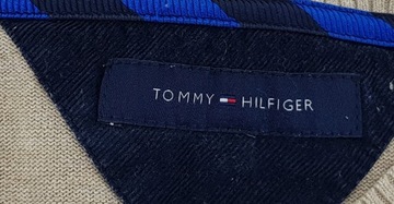 TOMMY HILFIGER BEŻOWY SWETER XL