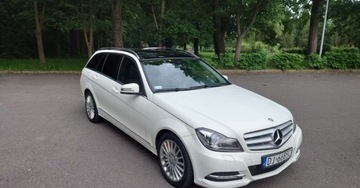 Mercedes Klasa C W204 Kombi T204 2.2 220CDI BlueEfficiency 170KM 2011 Mercedes-Benz Klasa C Mercedes Benz C220 Klimatronik Skora Zarejestrowany