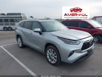 Toyota Highlander III 2021 Toyota Highlander Hybrid Limited, 2021r., 4x4, 2.5L 2.5 Hybryda 186KM