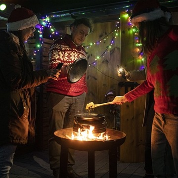 СТОЯЩАЯ ПОДВЕСНАЯ ЧУГУННАЯ ОХОТНИЧЬЯ МОБИЛЬКА, 7Л