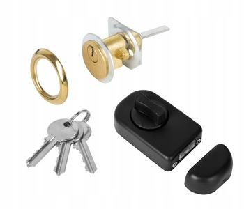 ЗАМОК НАКЛАДНОЙ 50 мм ARCHER ЧЕРНЫЙ