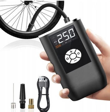 BEZPRZEWODOWA ELEKTRYCZNA ROWERU POMPKA KOMPRESOR