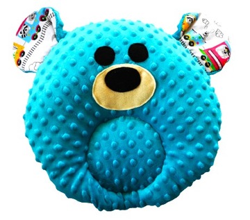 Minky ОДЕЯЛО + хлопок 50Х75 ПОДУШКА МЕДВЕДЯ Комплект для коляски