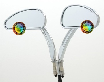 зеркала для Harley Touring 82-22 хром эллиптические