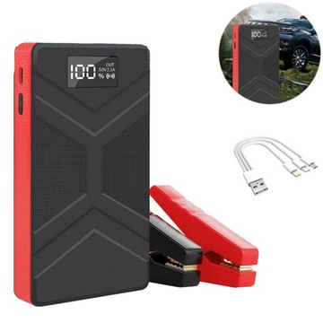АВТОМОБИЛЬНЫЙ СТАРТЕР 30000 МАЧ АВТОМОБИЛЬНЫЙ ЗАПУСК АВАРИЙНЫЙ АККУМУЛЯТОР POWERBANK