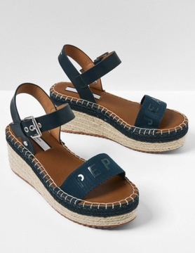 PEPE JEANS 90551-595 ESPADRYLE GRANATOWE 36 1KJJ