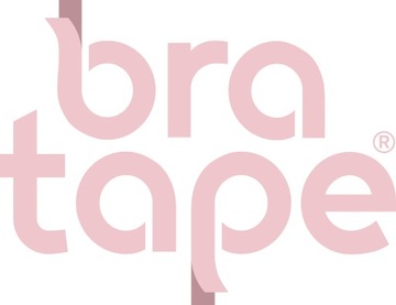 Ленты BRA TAPE для приклеивания и формирования груди, ширина 5см, тесьма телесного цвета