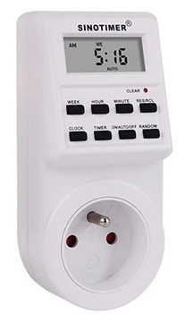 PROGRAMATOR CZASOWY WŁĄCZNIK WYŁĄCZNIK TIMER LCD