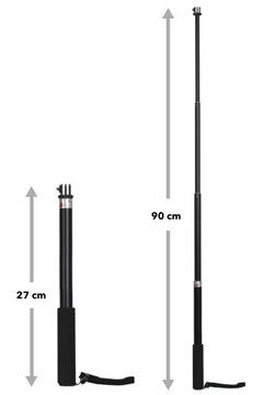 Алюминиевый штатив GoPro для селфи-палки