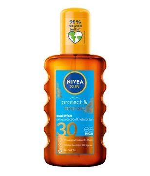 Olejek brązujący do opalania NIVEA SUN SPF 30