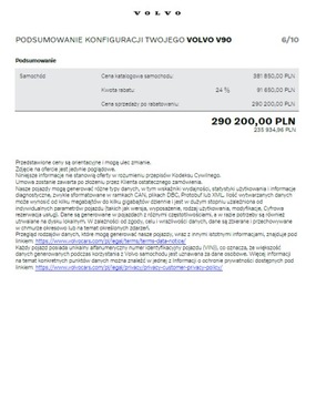 Volvo V90 II 2025 VOLVO V90 ULTRA T6 BOGATE WYPOSAŻENIE DOSTĘPNY OD RĘKI, zdjęcie 12