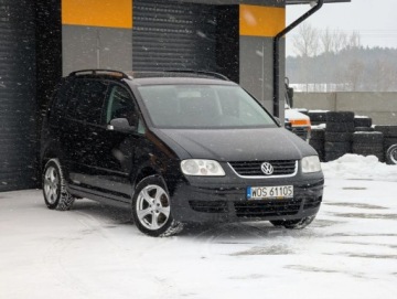 Volkswagen Touran I 1.6 102KM 2004 Volkswagen Touran Navi Alu Tempomat Serwis Gwarancja 1.6 BenzynaLPG 102KM, zdjęcie 2