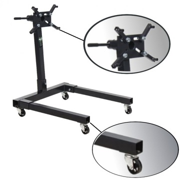 Стенд сборки двигателя КПП мастерская, 570кг, 4 колеса