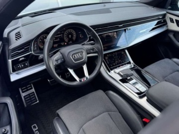 Audi Q8 SUV 3.0 55 TFSI 340KM 2022 Audi Q8 340 KM,S line,Head Up,Os skretna,Hak,Pneumatyka,BO 3.0 Benzyna, zdjęcie 8