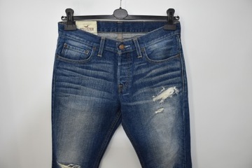 Hollister Skinny spodnie męskie 31/32 jeansy