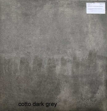 PŁYTA GRESOWA BOLD 60X60/3 CM cotto dark grey