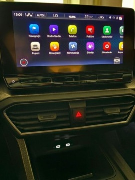 Seat Leon IV Sportstourer 2.0 TDI CR 150KM 2022 Seat Leon 2.0 TDI 150 KM DSG ACC Line Assist Kamera Keyless FV23, zdjęcie 17