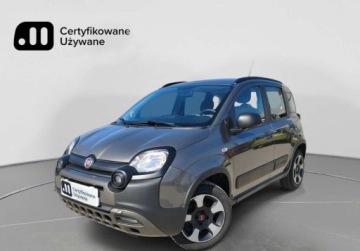 Fiat Panda III Hatchback 5d seria 4 1.0 Hybrid 70KM 2021 Fiat Panda mildHybrid City Cross, Czujniki parkowania, Klimatyzacja, Salon